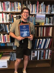 Benty Awarded PCSS Rendell Friend of Social Studies Award